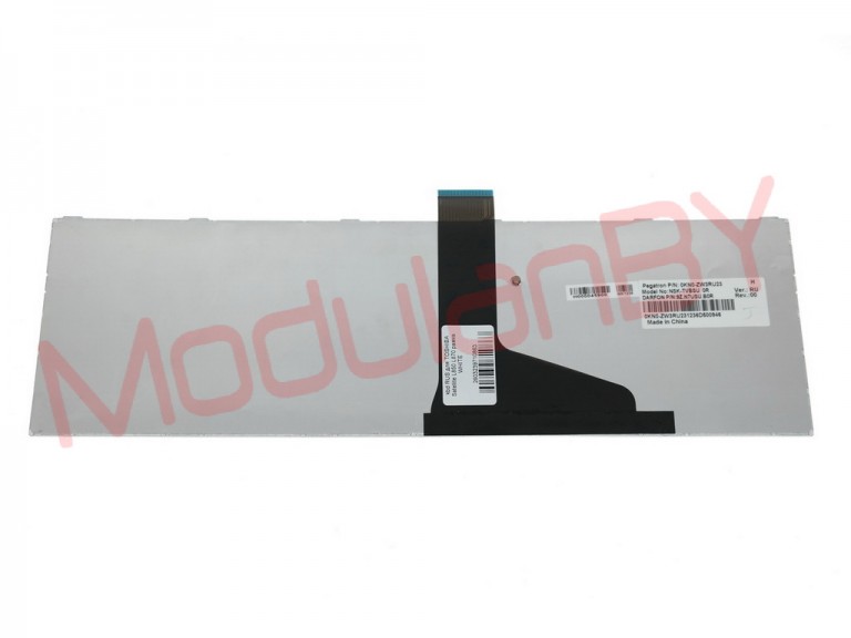 Клавиатура RUS для TOSHIBA Satellite L850 L870 рамка WHITE