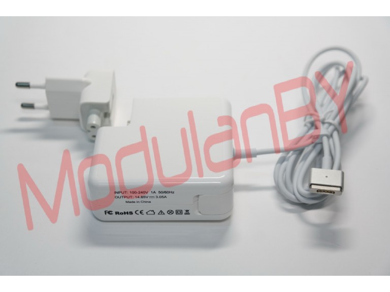 Блок питания APPLE A1436 A1465 A1466 14.85V 3.05A 45W Magsafe2