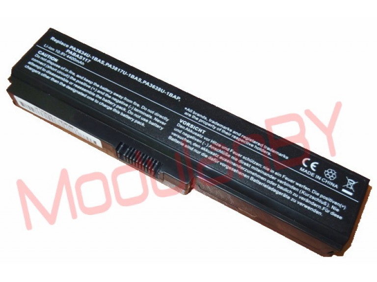 АКБ PA3634U-1BAS для Toshiba L510 C650 L650 10,8V 4400mAh TA16