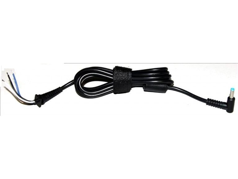 ШТЕКЕР для HP DELL 3 PIN 4.5x2.7 NEW с кабелем 1,5м 3 жилы в блок