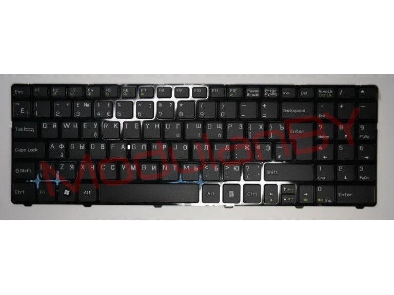 Клавиатура RUS для MSI CR640 black