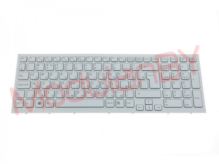 Клавиатура RUS для Sony Vaio VPC-EB White