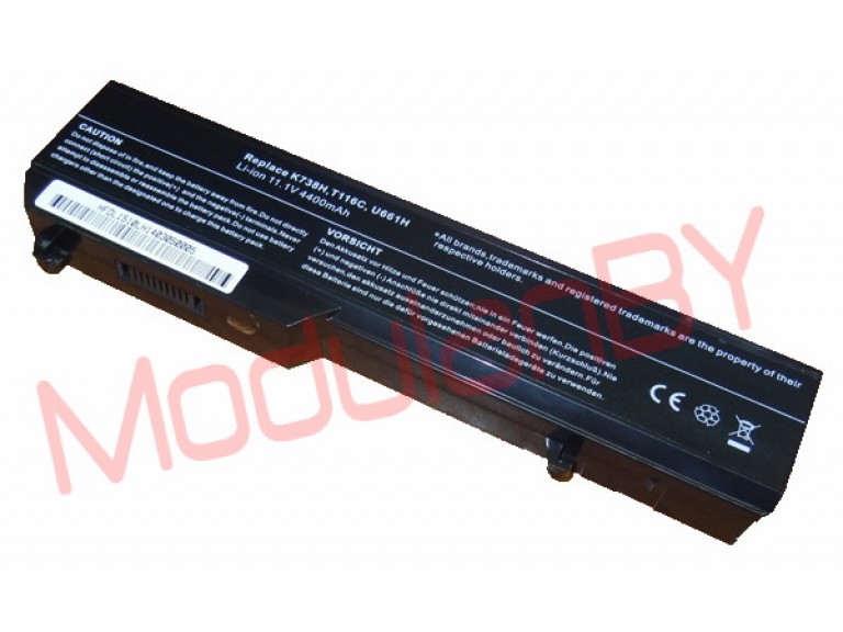 АКБ K738H T116C U661H для DELL VOSTRO 1310 , 1320 , 1510 , 1520 , 2510 11,1V 4400mAh