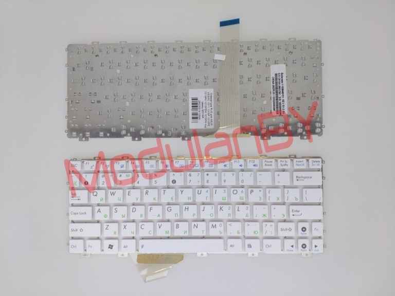 Клавиатура RUS для ASUS EEEPC 1011 1015P 1015PE 1015PN 1015PEM 1015PX под рамку БЕЛАЯ