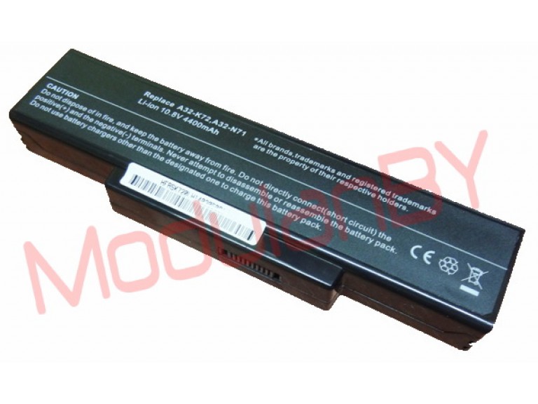 АКБ A32-K72 для ASUS 11,1V 4400mAh