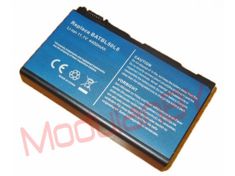 АКБ BATBL50L8H для Acer Aspire 3100 5100/9800 TravelMate 2490 5210 11,1V 4400mAh
