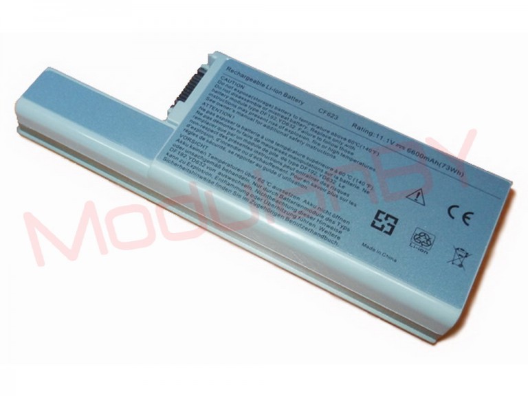 АКБ 0CF623 для Dell Latitude D531 , Latitude D820 , Precision M65 11,1V 6600mAh