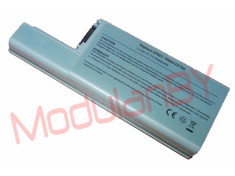 АКБ 0CF623 для Dell Latitude D531 , Latitude D820 , Precision M65 11,1V 4400mAh