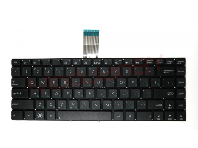 Клавиатура RUS для ASUS N46 Без подсветки