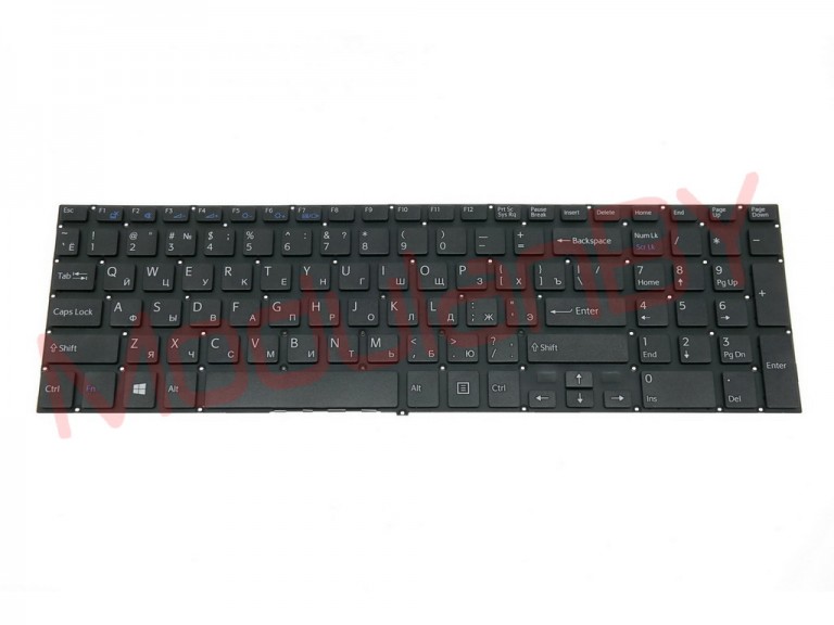 Клавиатура RUS для SONY Vaio SVF15 BLACK