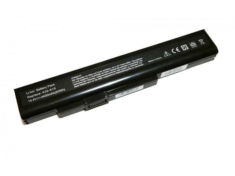 АКБ A32-A15 для MSI CX640MX 14,8V4400mAh black