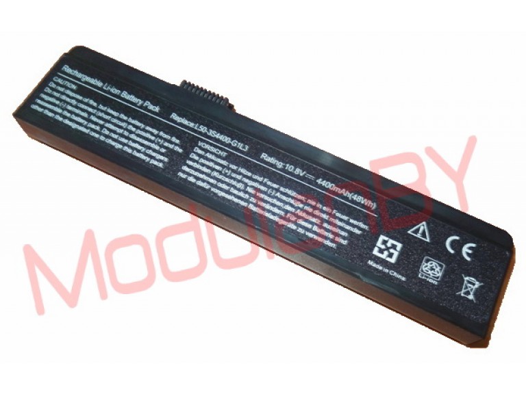 АКБ для FSC Uniwill L50 Pa1510 Pi1505 10,8V 4400mah model 3S4000-C1S3-04 black 10,8V 4400mAh