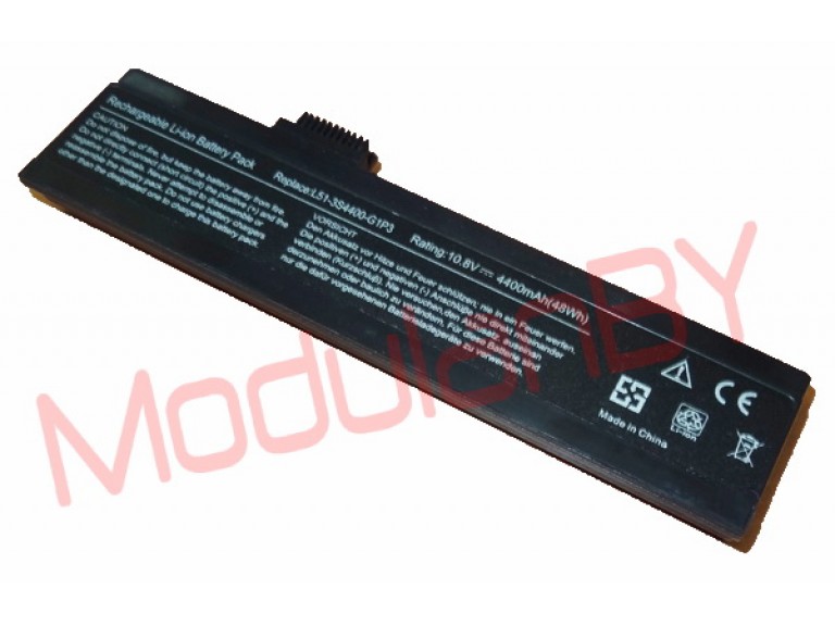 АКБ для FSC Uniwill L51-3S4000-C1L1 Fujitsu-Advent 1115c 10,8V 4400mAh