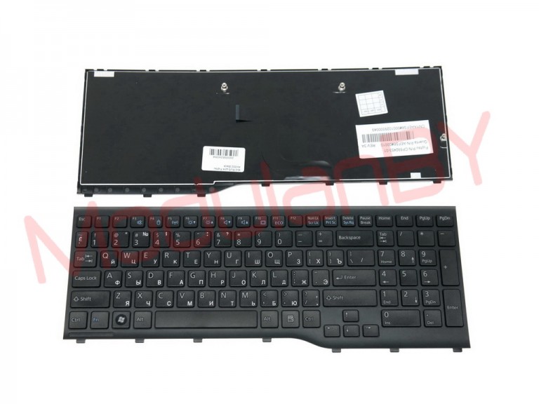 Клавиатура RUS для Fujitsu AH552 Black