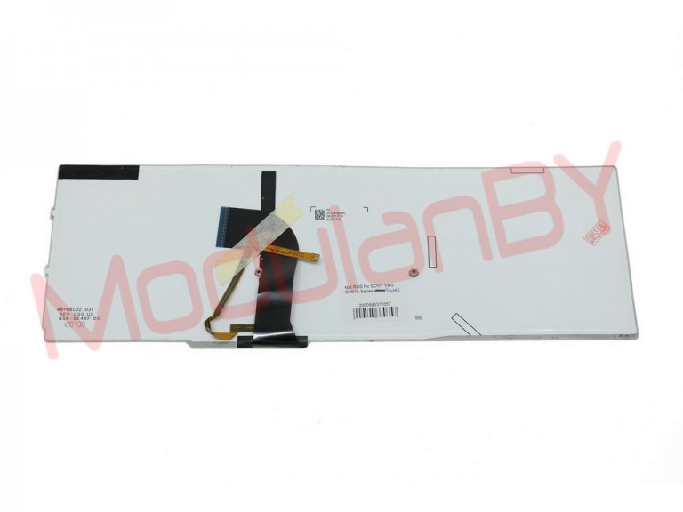 Клавиатура RUS для SONY Vaio SVS15 Silver w b/lights
