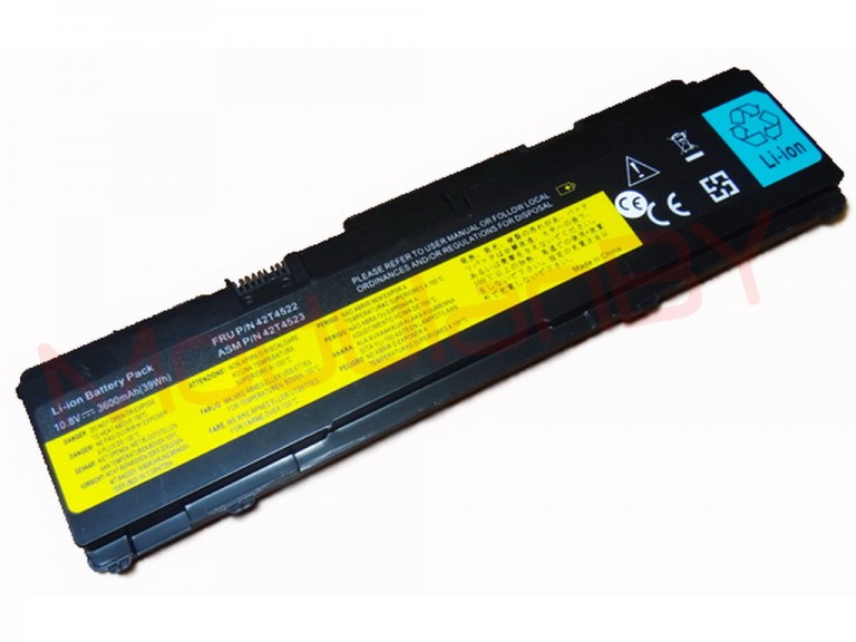 АКБ 42T4522 для LENOVO ThinkPad X300 X301 10,8V 3600mAh