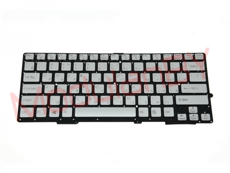 Клавиатура RUS для SONY Vaio SVS13 SVS 13 silver