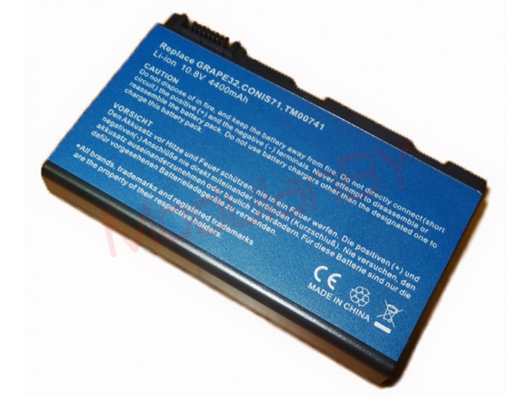 АКБ GRAPE32 для Acer Extensa 5220 , 5620 TravelMate 5320 , 5520 14,8V 4400mAh