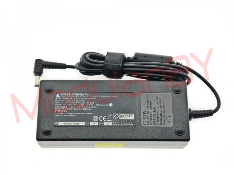 Блок питания Delta 19V 6.32A 120W 5.5x2.5 original