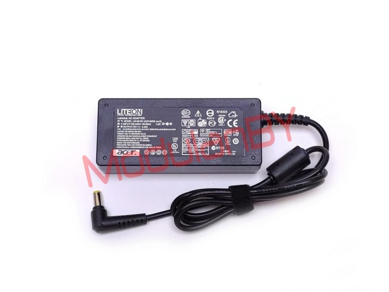 Блок питания ACER 19V 3.42A 65W 2PIN 5.5X1.5 original + AC Cable