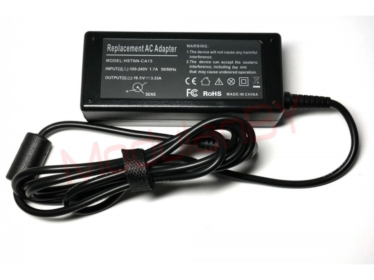 Блок питания HSTNN-CA15 (19.5V 3.33A 65W; 4.5x2.7; AC 3 PIN ) FULL CE