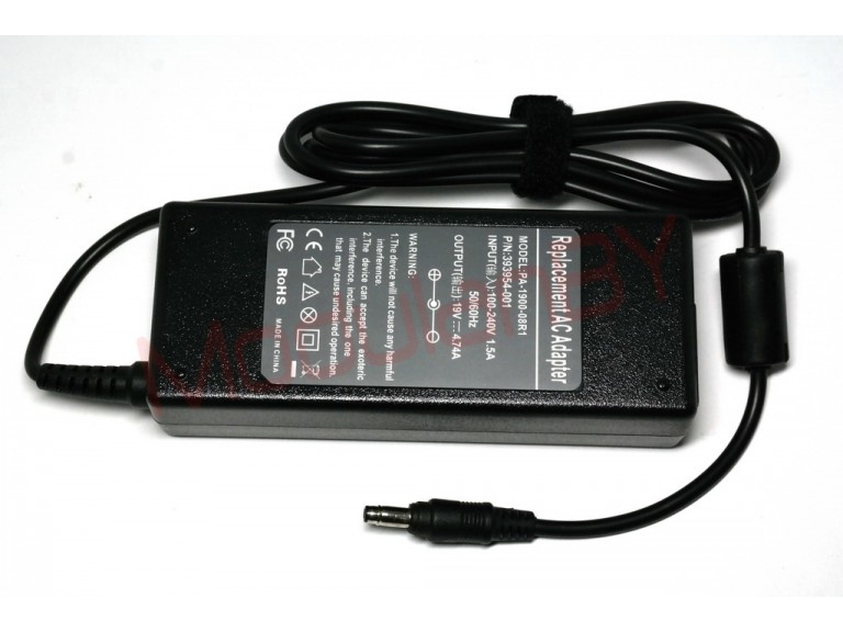 Блок питания PA-1900-08R1 (19V 4.74A 90W; 4.8X1.7 bullet; AC 3 PIN) FULL CE