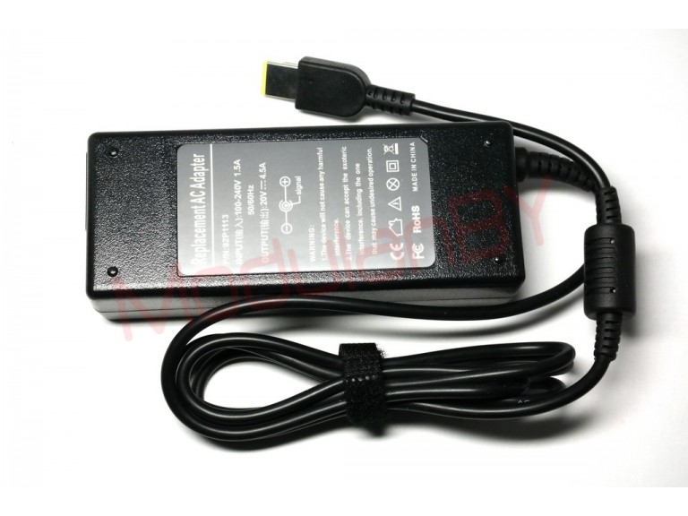 Блок питания 92P1113 (20V 4.5A 90W; Square tip; AC 3 PIN) FULL CE