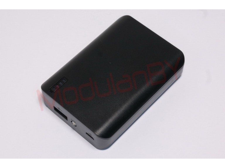 4S-BK (Чёрная) 5V 6000mAh input 5V 1A max , output 5V 2,1A max , фонарик