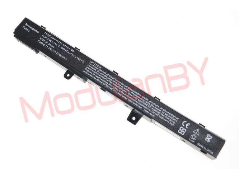 АКБ A31N1319 для Asus X451 X451C X551 X551C X551CA 11.25V 2200mAh