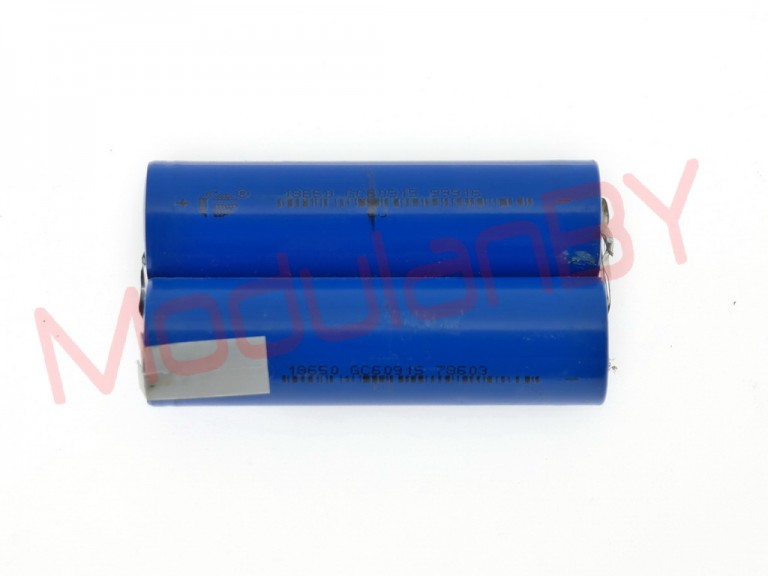 Спайка 2х элементов Li-Ion 18650 OEM 3,6V 4400mAh