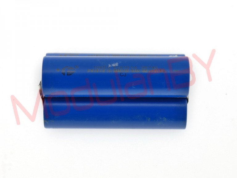 Спайка 3х элементов Li-Ion 18650 OEM 3,6V 6000mAh-6600mAh