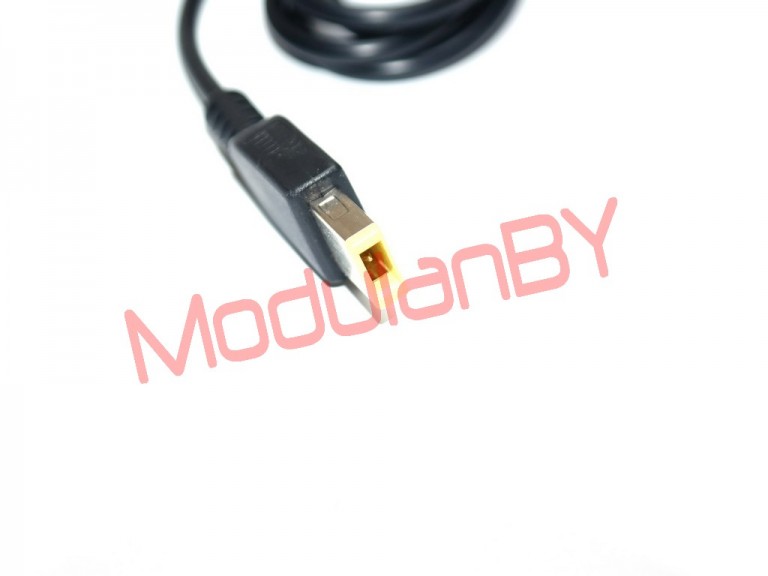 ШТЕКЕР прямоугольный для блока Lenovo 65W 90W с кабелем 1,5м REFF