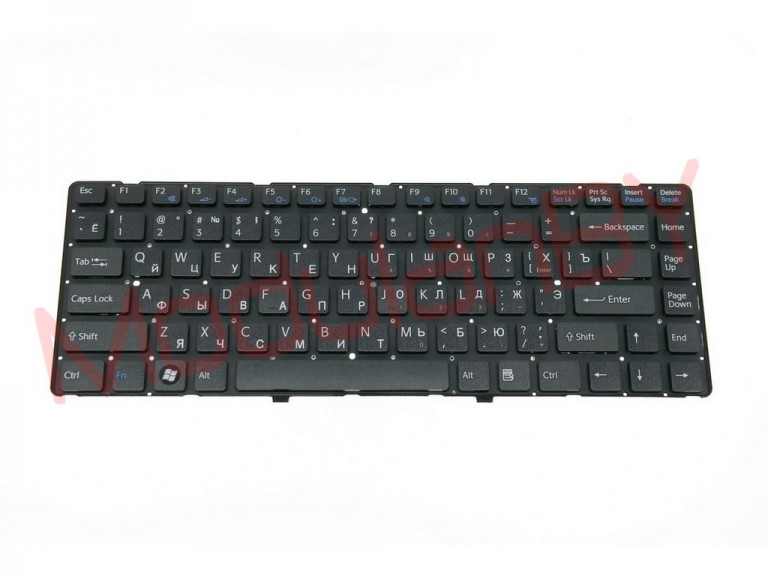 Клавиатура RUS для SONY VAIO VPCEA VPC EA VPC-EA black