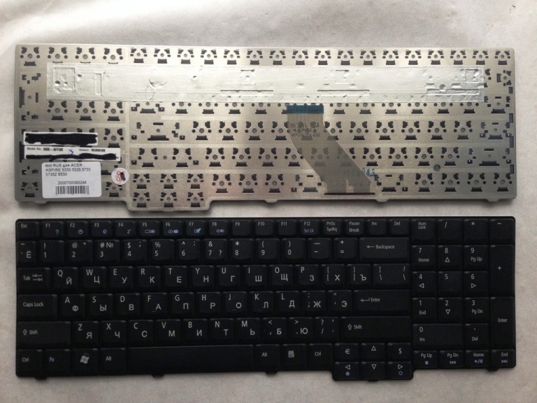 Клавиатура US для ACER ASPIRE 5335 5535 5735 5735Z 6530