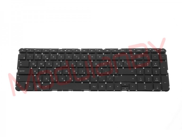 Клавиатура RUS для HP Pavilion DV7-4000 DV7 4000 DV7-4100 RUS черный вставка под рамку