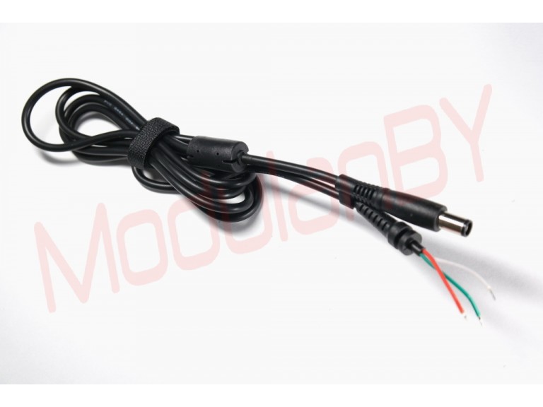 ШТЕКЕР для HP DELL 3 PIN 7.5x5.0 с кабелем 1,5м 3 жилы в блок