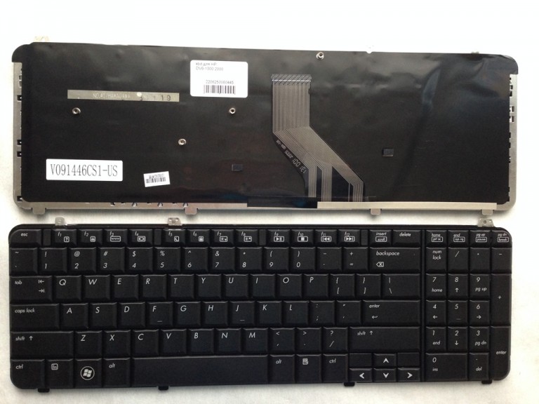 Клавиатура US для HP DV6-1000,2000