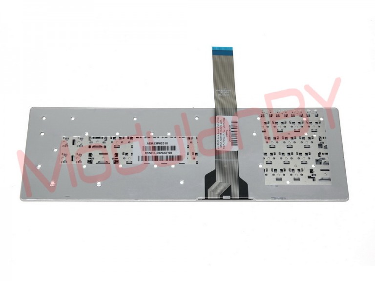 Клавиатура RUS для Asus K55 K55XI K55A K55VM K55VJ , A55 , k75A , R500 , R700 , U57A под рамку
