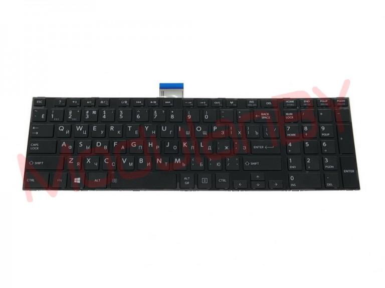 Клавиатура RUS для TOSHIBA Satellite L850 L870 C850 C870 рамка