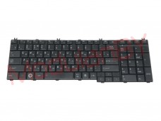 Клавиатура RUS для TOSHIBA C650 C655 L650 L655 L670 BLACK