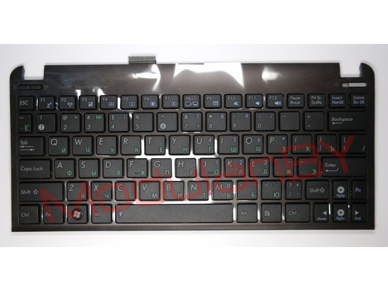 Клавиатура RUS для ASUS EEEPC 1011 1015P 1015PE 1015PN 1015PEM 1015PX в рамке черная