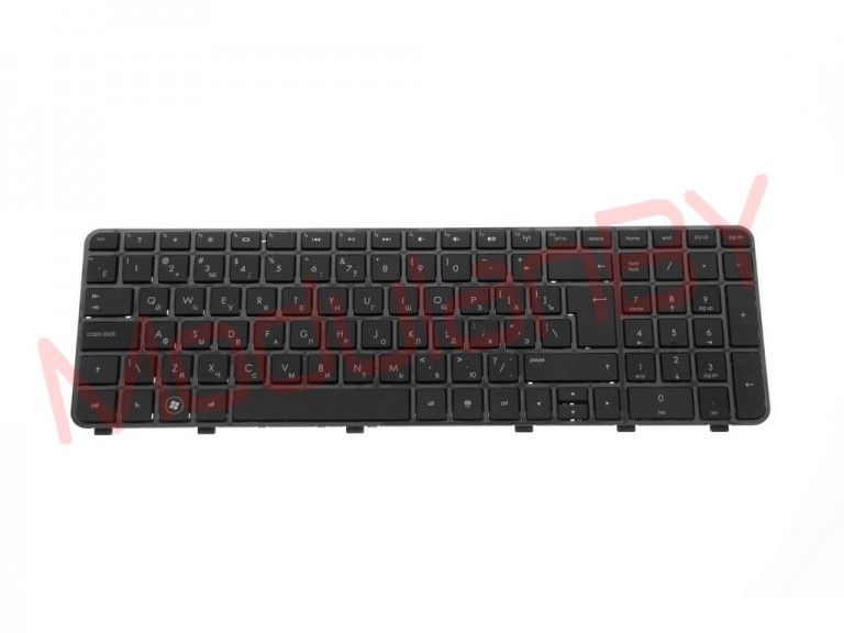 Клавиатура RUS для HP Pavilion DV6-6000 DV6-6100 DV6-6200 рамка черная