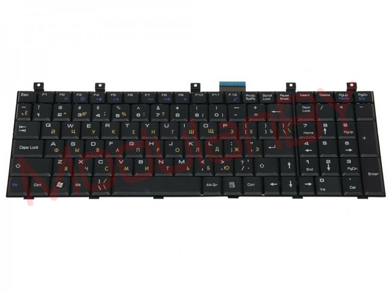 Клавиатура RUS для MSI GX633 M670 VX600 EX630 CR600 CR630 VR600 GT740 черная