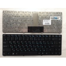 Клавиатура RUS для ASUS EEEPC 1201 1215 1225 UL20 UX30 black black frame