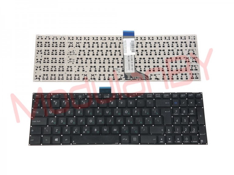 Клавиатура RUS для Asus X502 X502A X502U S550 короткий шлейф , Вертикальный Enter , с винтовым кре