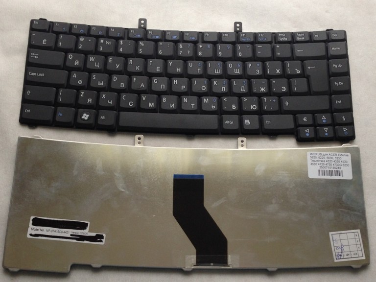 Клавиатура RUS для ACER Extensa 5620 , 5220 , 5630 , 5230 Travelmate 4320 4330 4520 4530 4720 4730 4