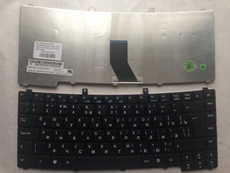 Клавиатура RUS для ACER Travelmate 2200 2300 2310 2400 2410 2420 2430 2440 2450 2480