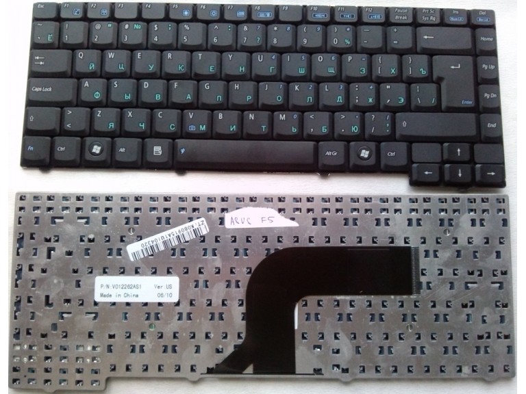 Клавиатура RUS для ASUS F5 F5R F5V F5M F5N X50 A3 A3A Black