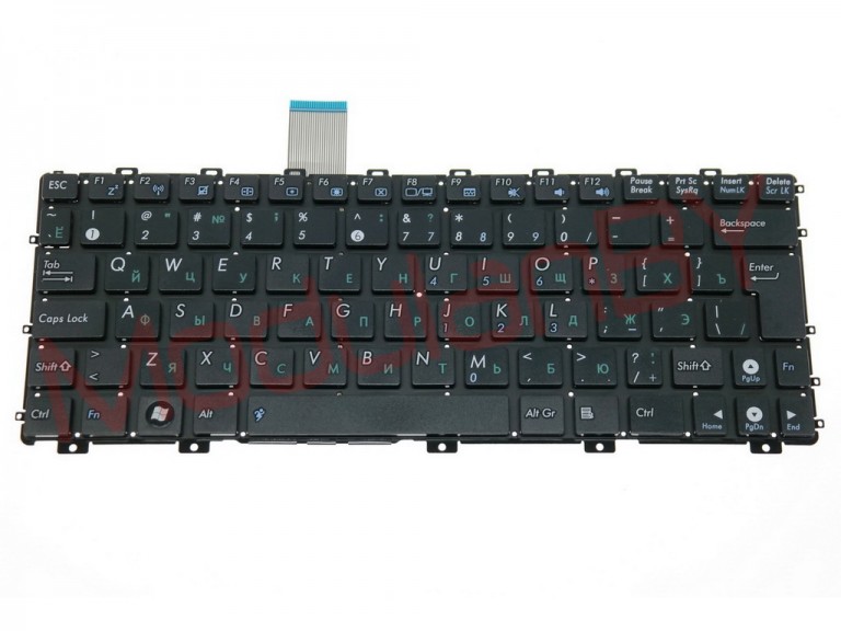 Клавиатура RUS для ASUS EEEPC 1011 1015P 1015PE 1015PN 1015PEM 1015PX под рамку черная