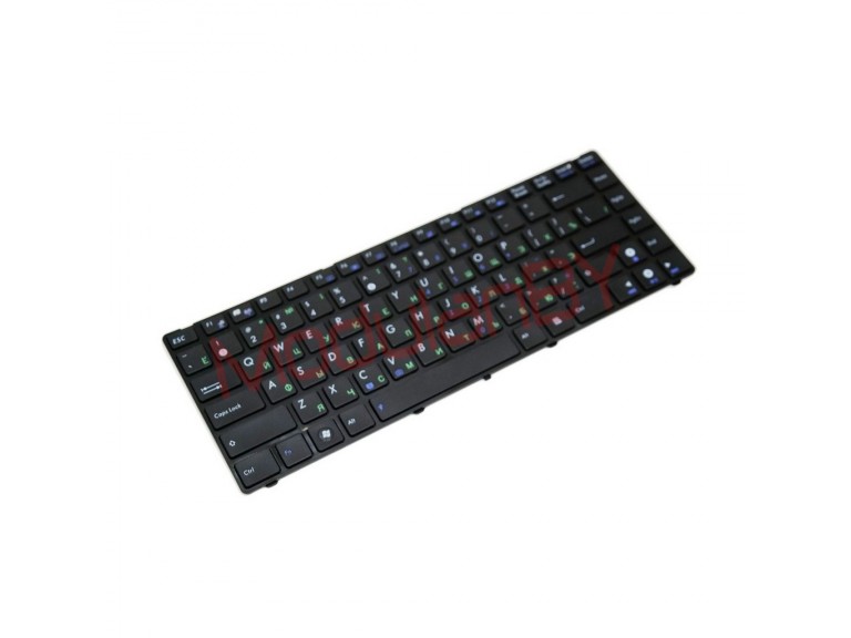 Клавиатура RUS для ASUS A42 , K42 , K43 , N43 , B43 , X43 , UL30 , UL30A , UL30VT рамка